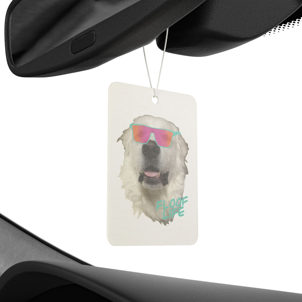Great Pyrenees Inspired Air Freshener - Spunky & Fragrant Car Accessory