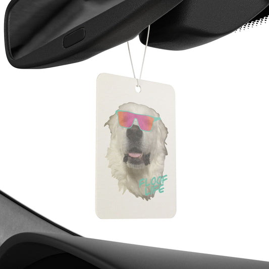 Great Pyrenees Inspired Air Freshener - Spunky & Fragrant Car Accessory