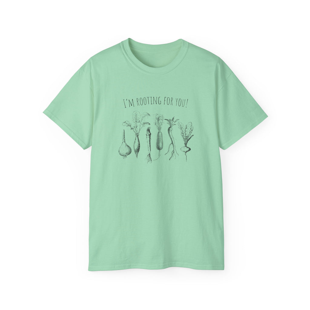 Rooting for You Top, Plant Lady Botanical Apparel