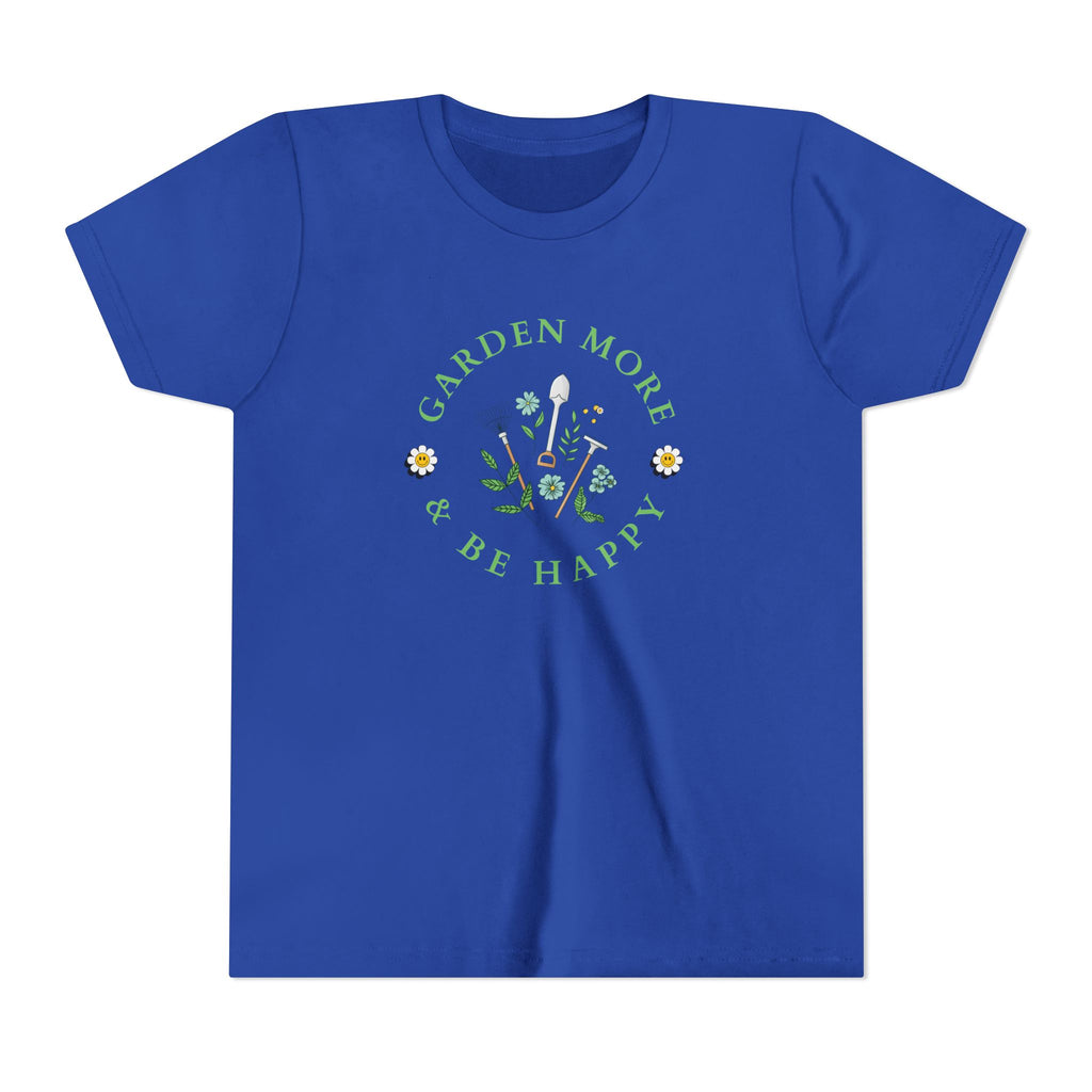 Youth Tee - Garden More & Be Happy