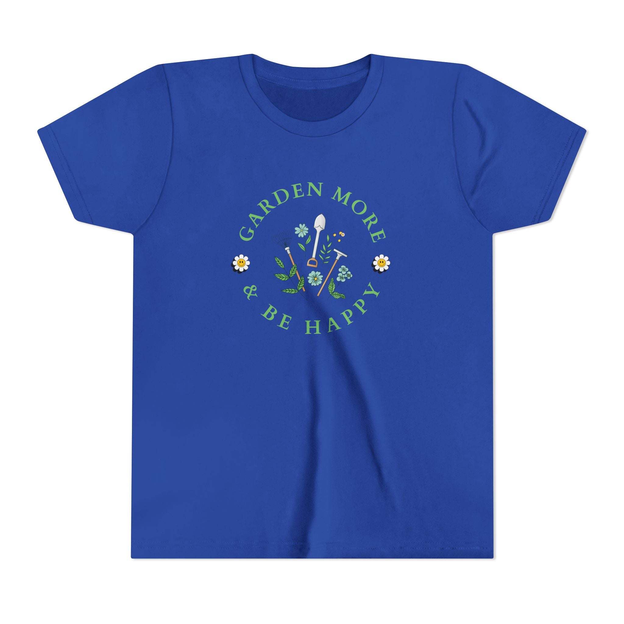 Youth Tee - Garden More & Be Happy