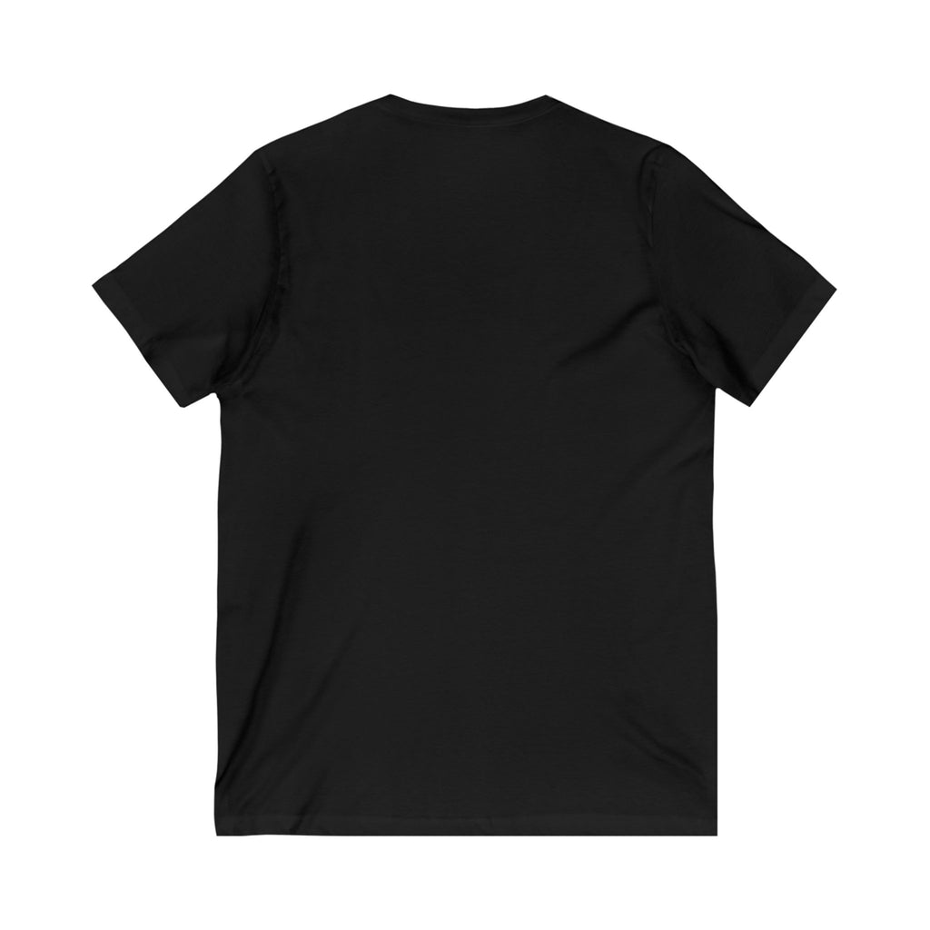 LOVE Patchwork Heart T Shirt, Vibrant & Stylish Graphic Short Sleeve, V Neck Tee
