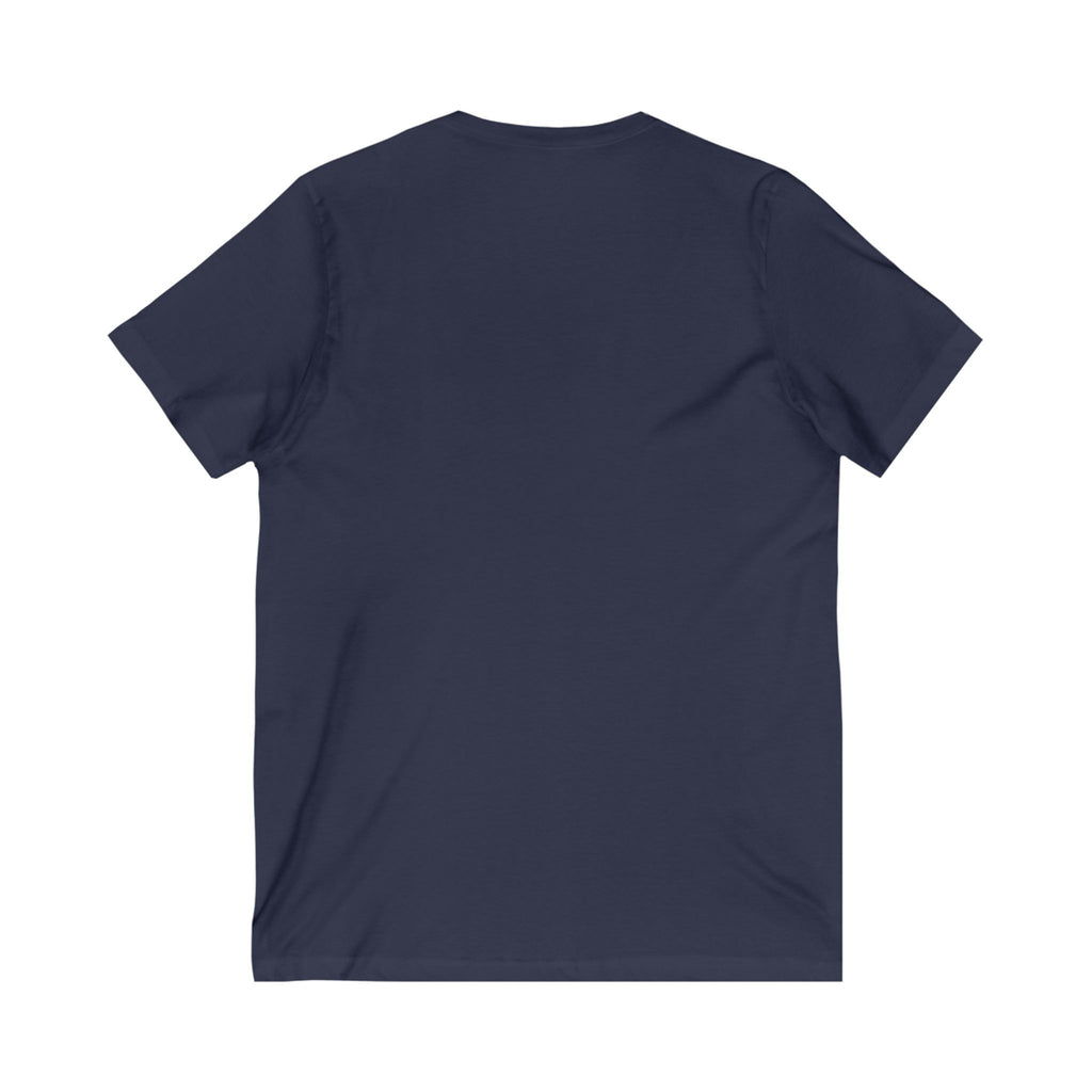 LOVE Patchwork Heart T Shirt, Vibrant & Stylish Graphic Short Sleeve, V Neck Tee