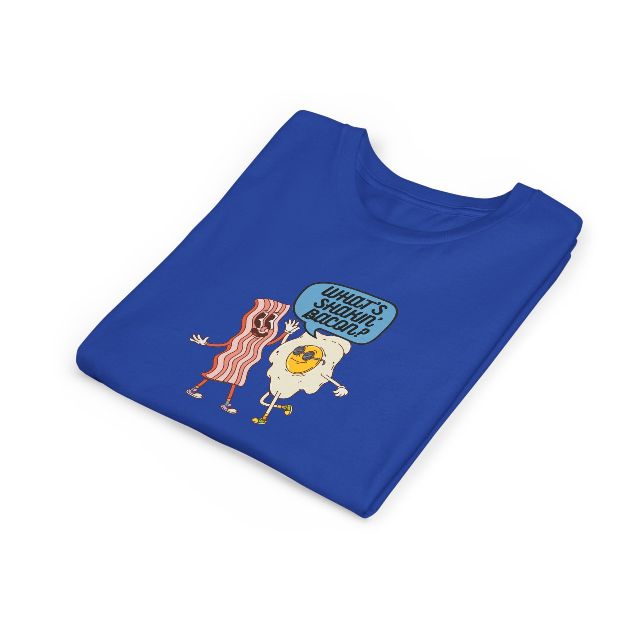 Whats Shakin Bacon? A Fun, Foodie Favorite, Youth Short Sleeve Tee