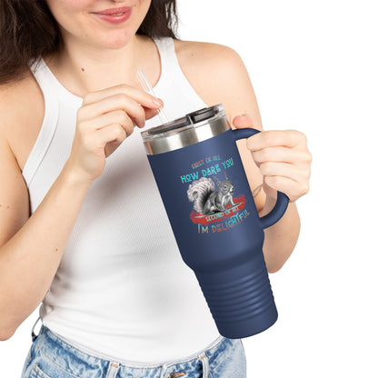 40oz Hilarious Squirrel Insulated Tumbler - Unique Self-Expression Beverage Container