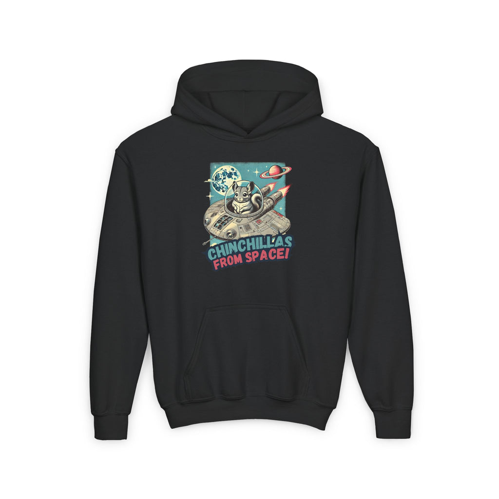 Space Chinchillas Heavy Blend Hoodie Sweatshirt