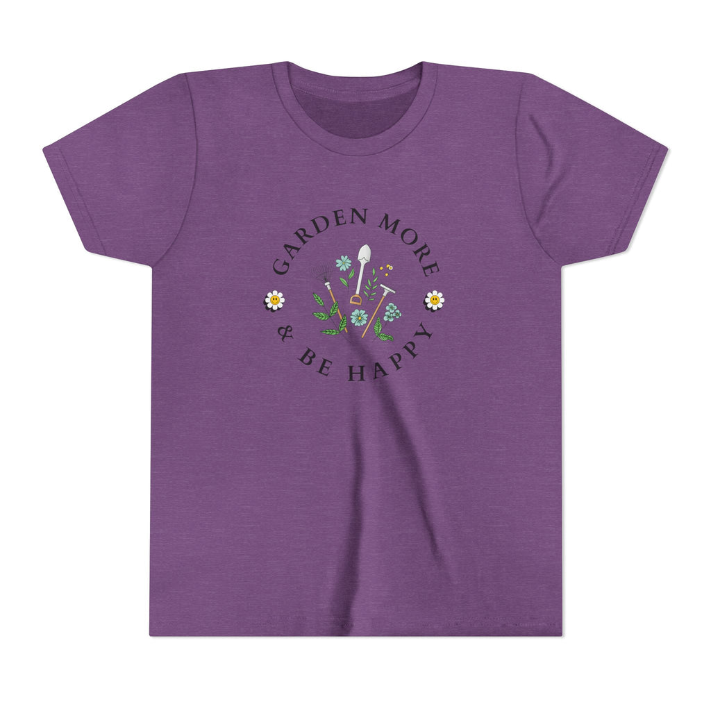 Youth Tee - Garden More & Be Happy