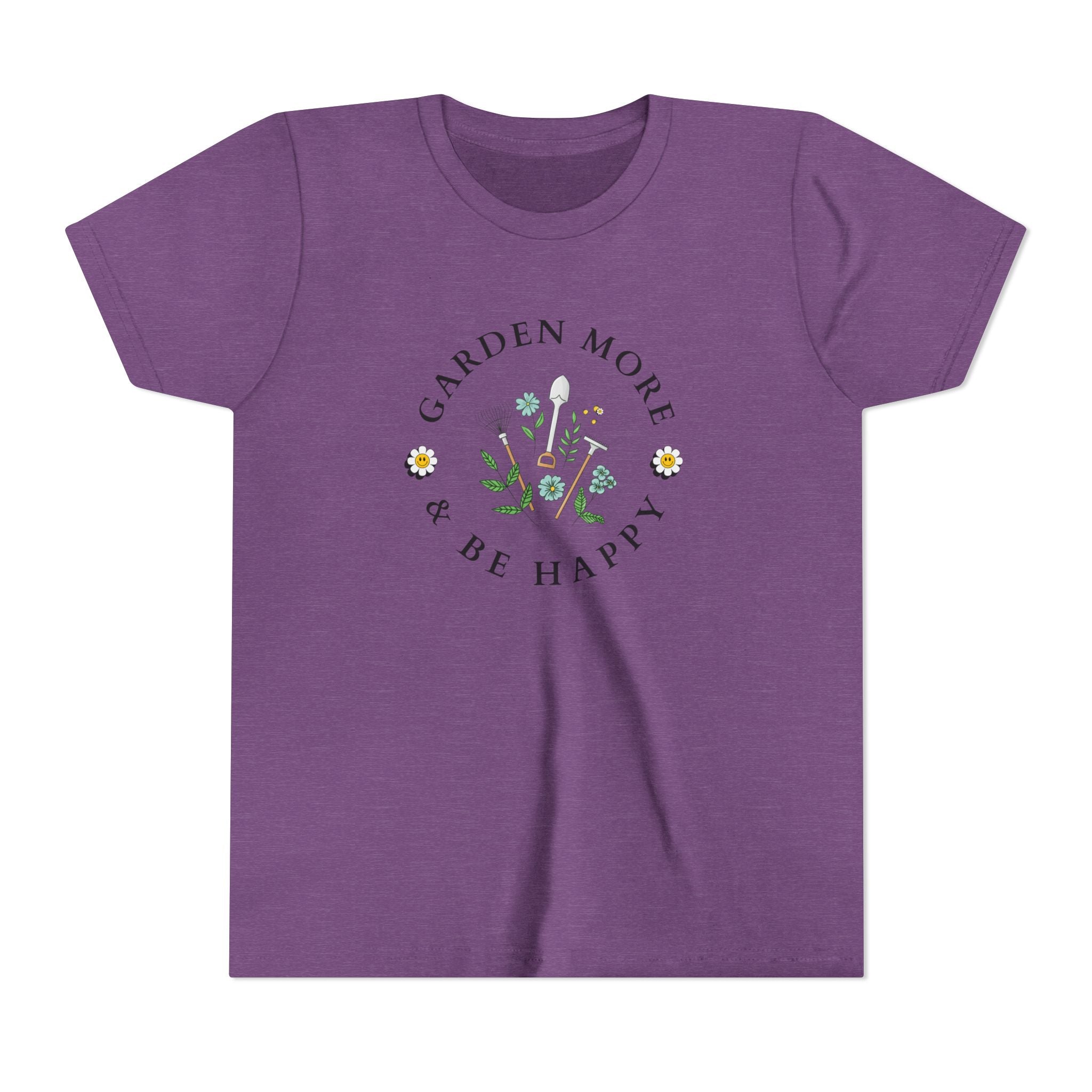 Youth Tee - Garden More & Be Happy