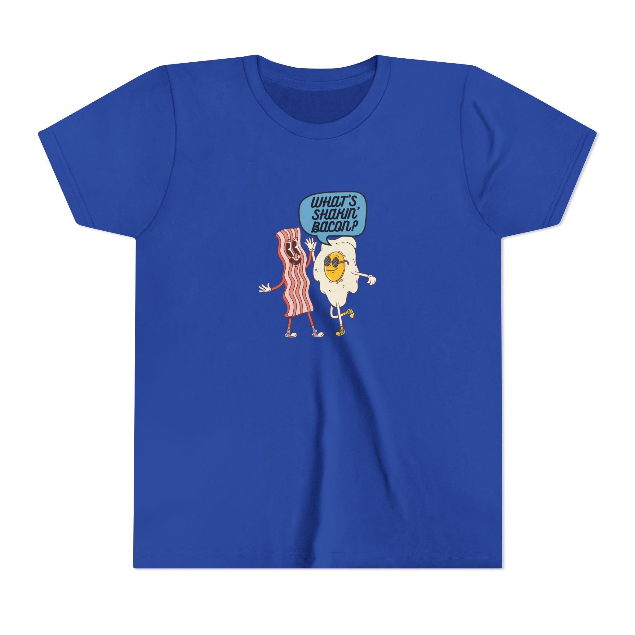 Whats Shakin Bacon? A Fun, Foodie Favorite, Youth Short Sleeve Tee