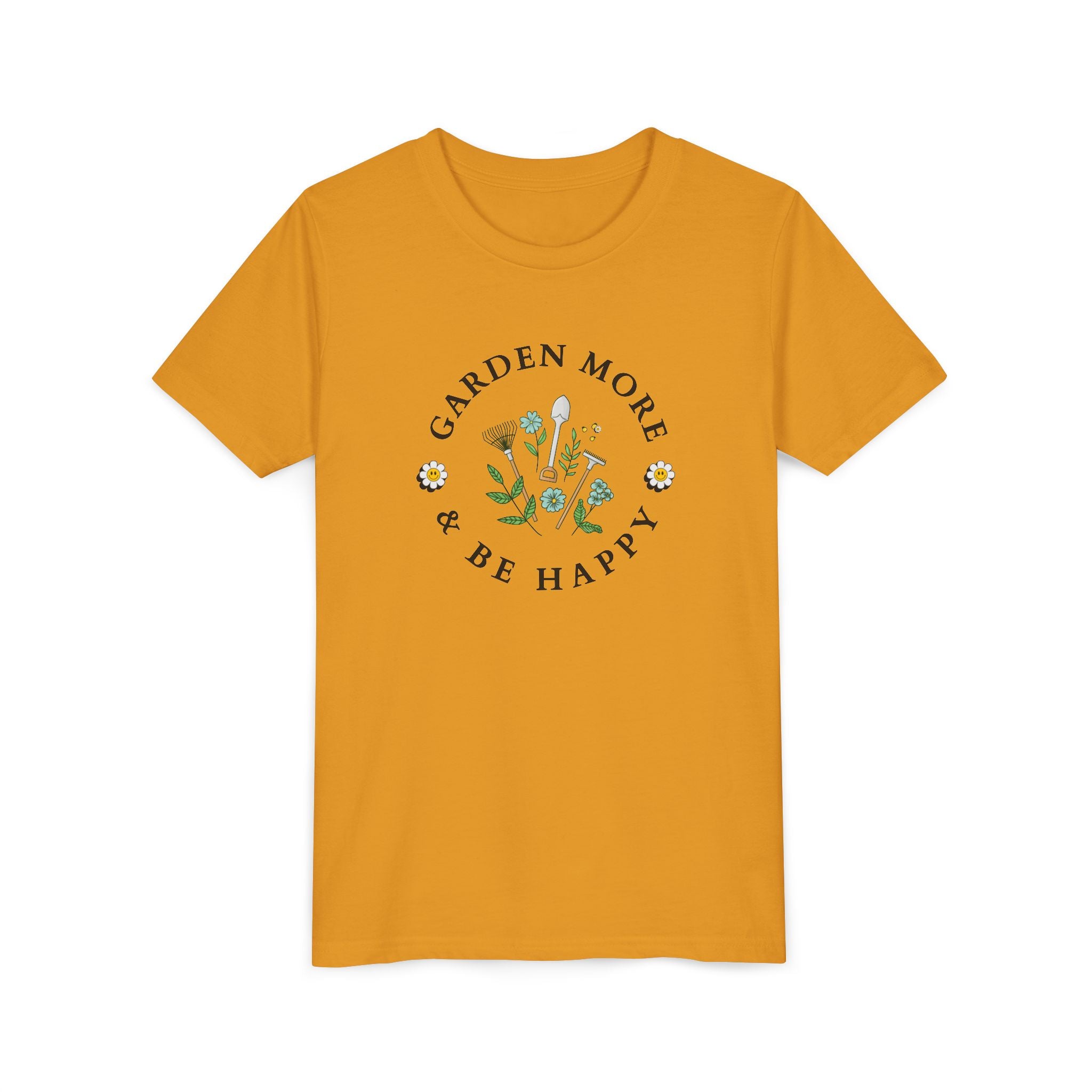 Youth Tee - Garden More & Be Happy