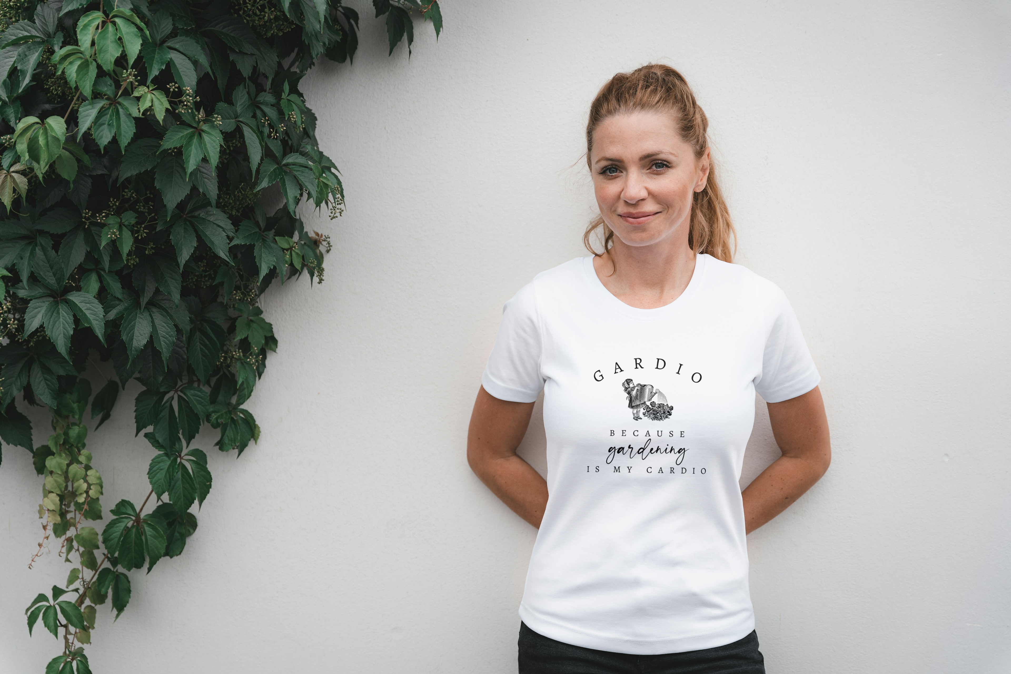 Gardening Shirt for Women, Funny Gardener Top, Garden Cardio Shirt, Plant Lady T-Shirt