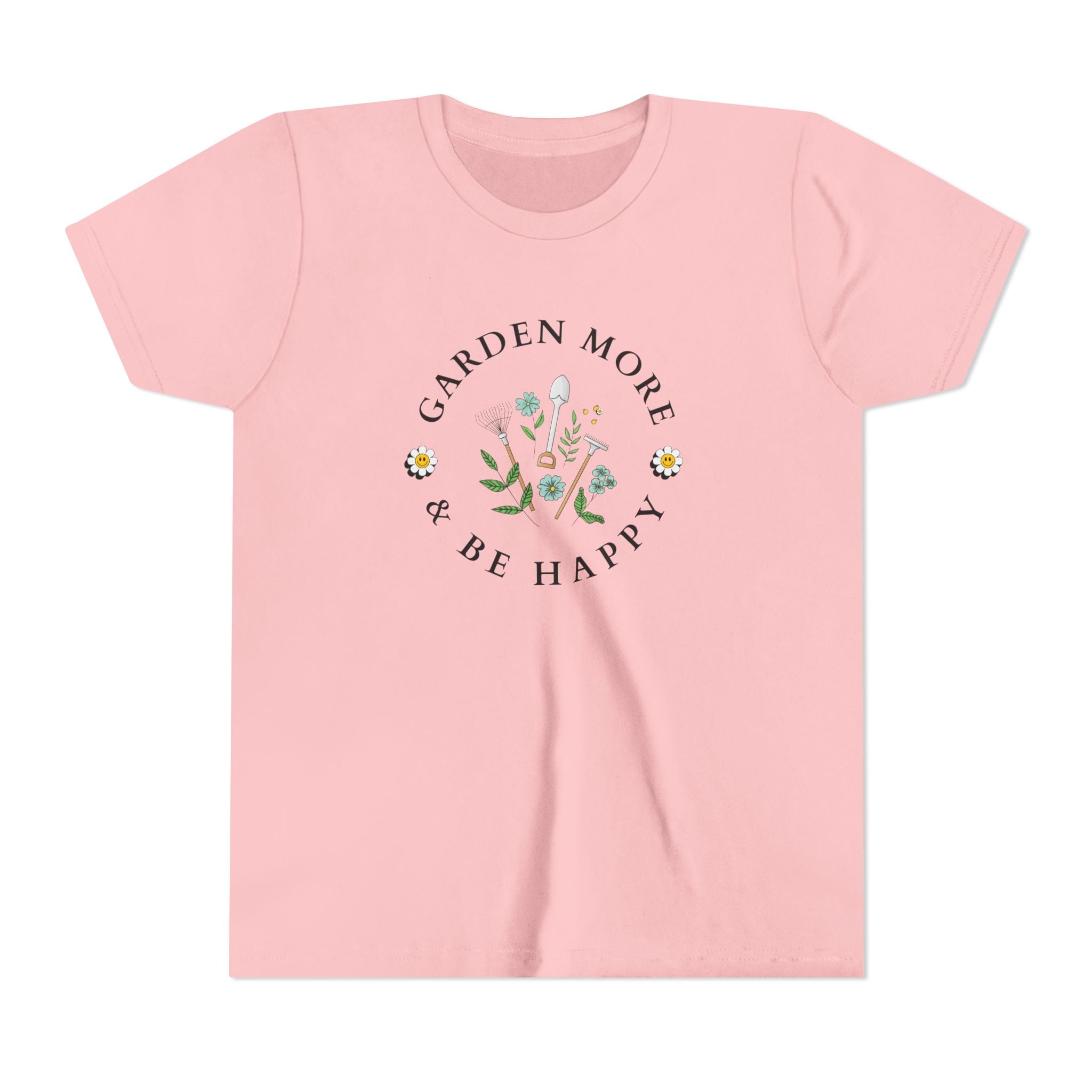 Youth Tee - Garden More & Be Happy