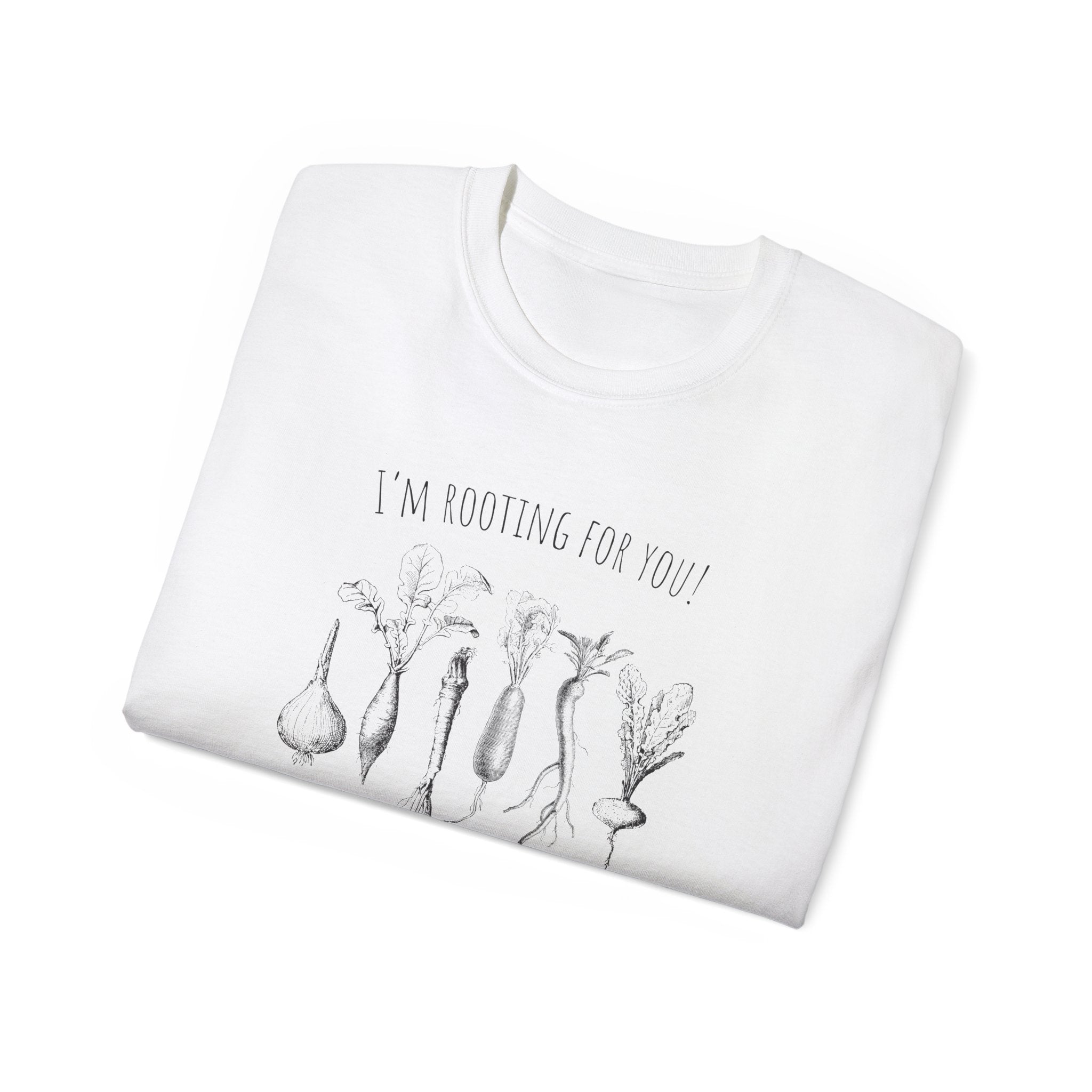 Rooting for You Top, Plant Lady Botanical Apparel