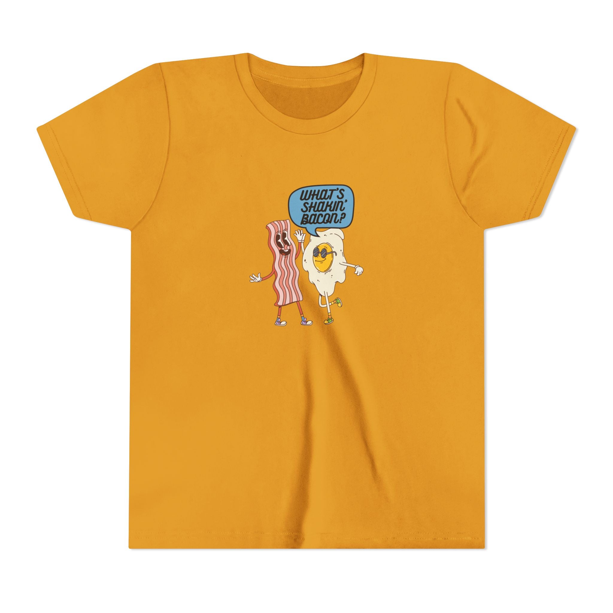 Whats Shakin Bacon? A Fun, Foodie Favorite, Youth Short Sleeve Tee