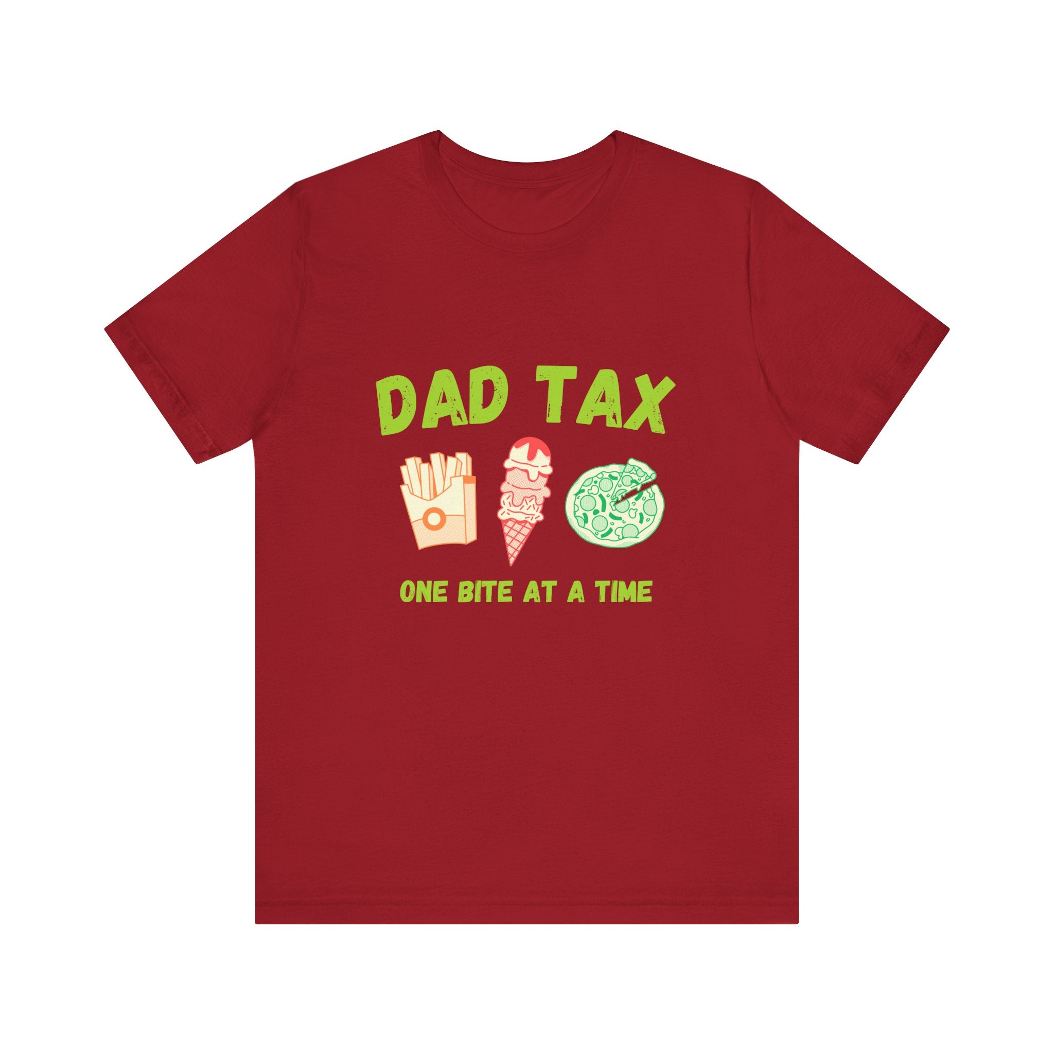 Dad Tax, One Bite at a Time, Funny Dad Shirt, Father's Day Gift, Family Humor Tee