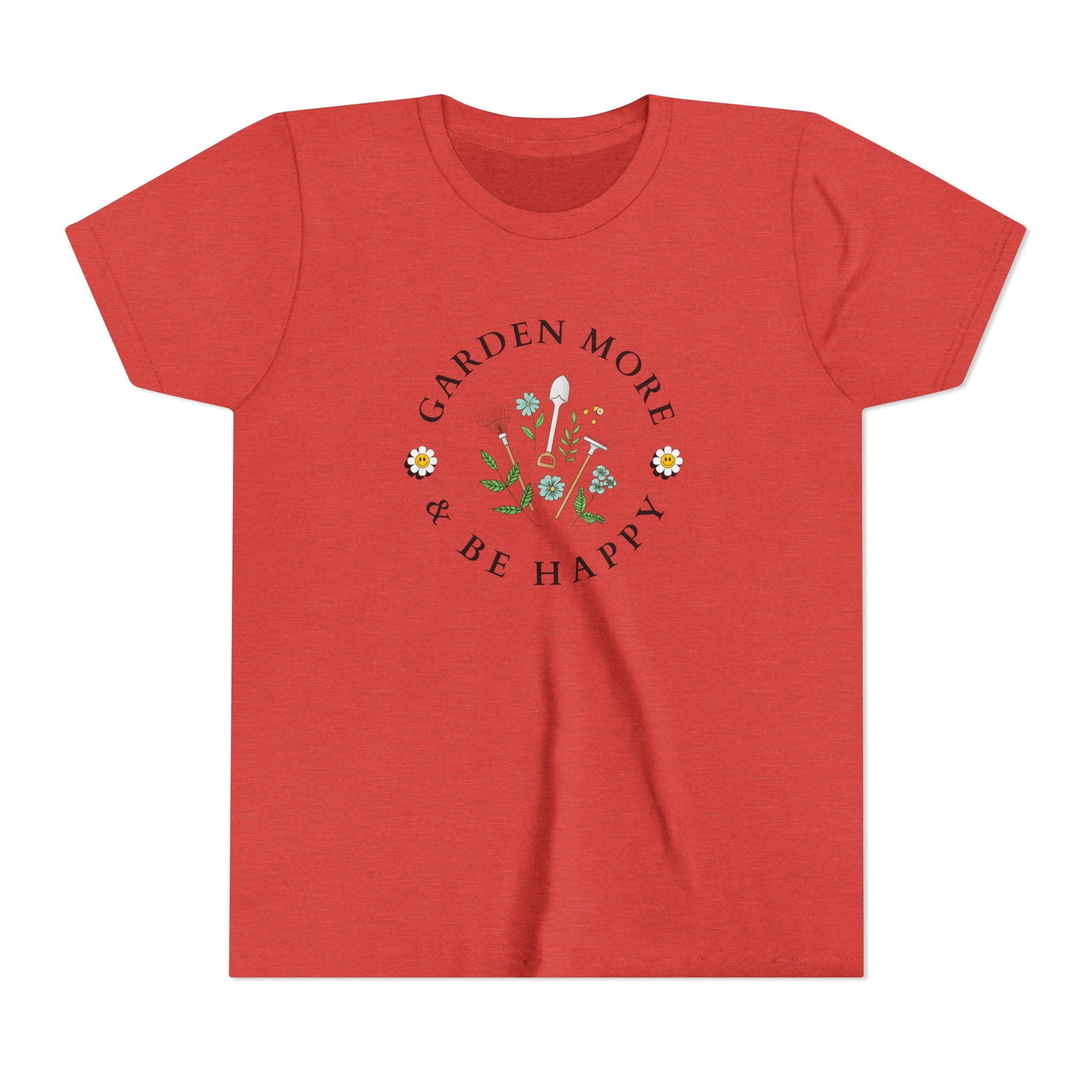 Youth Tee - Garden More & Be Happy