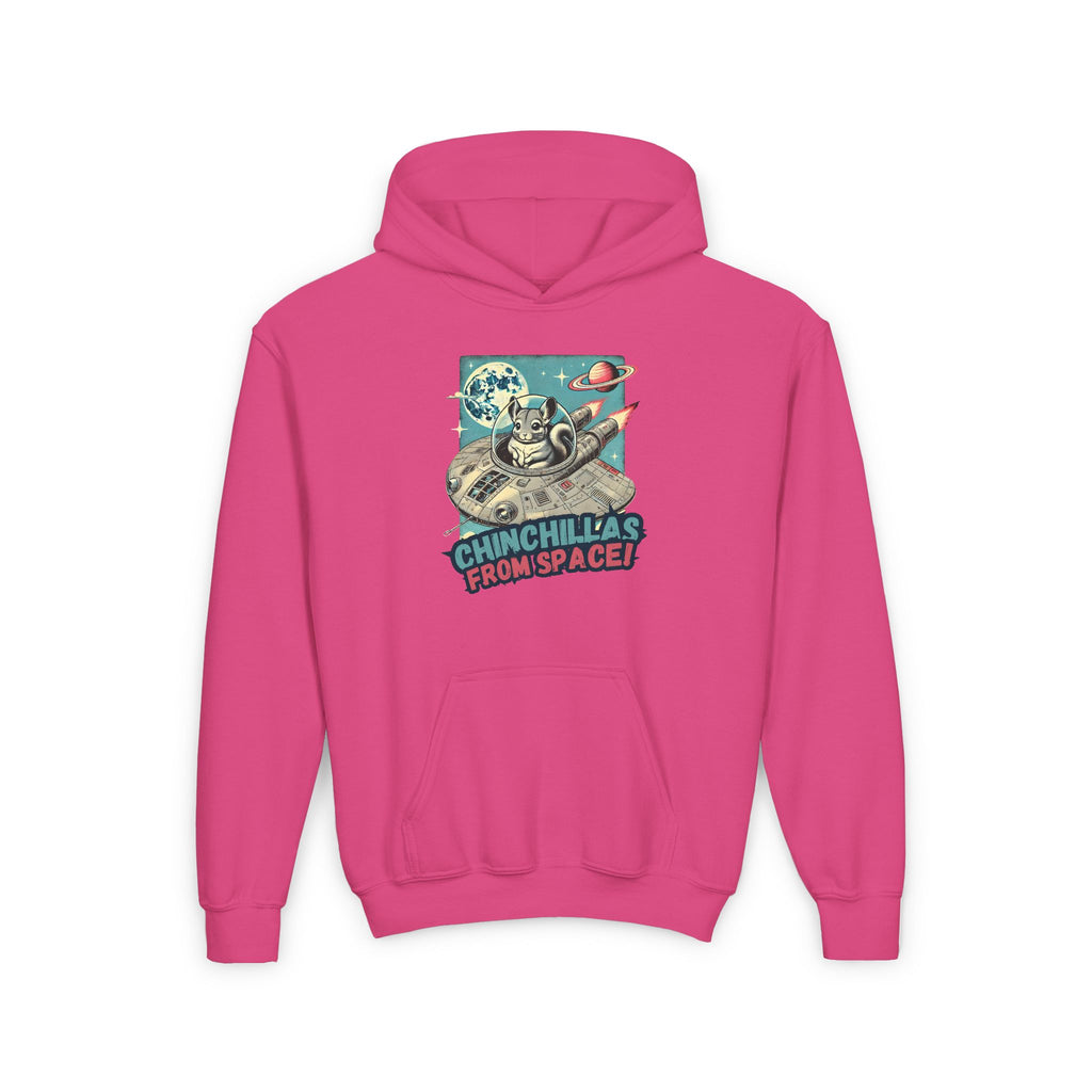 Space Chinchillas Heavy Blend Hoodie Sweatshirt