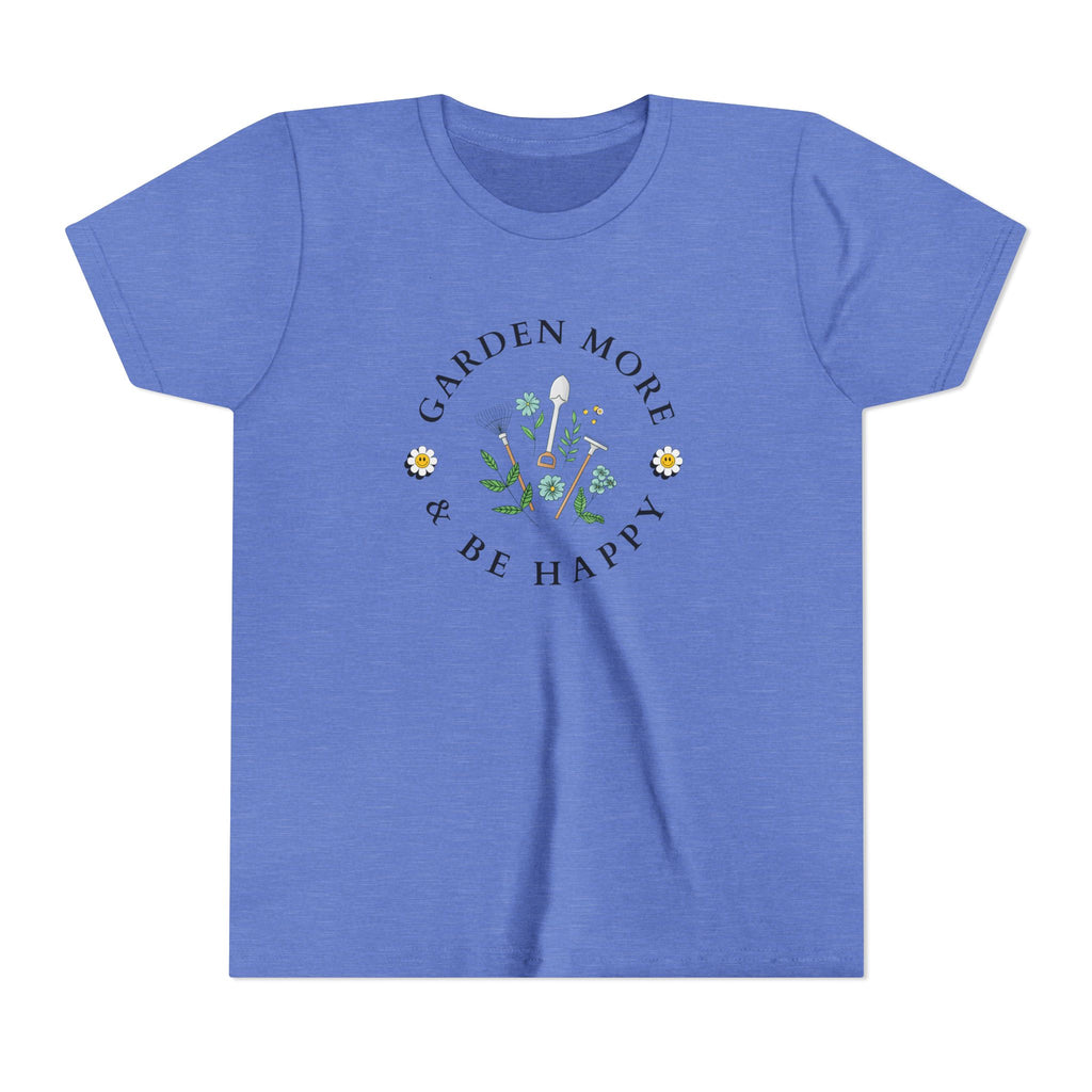 Youth Tee - Garden More & Be Happy