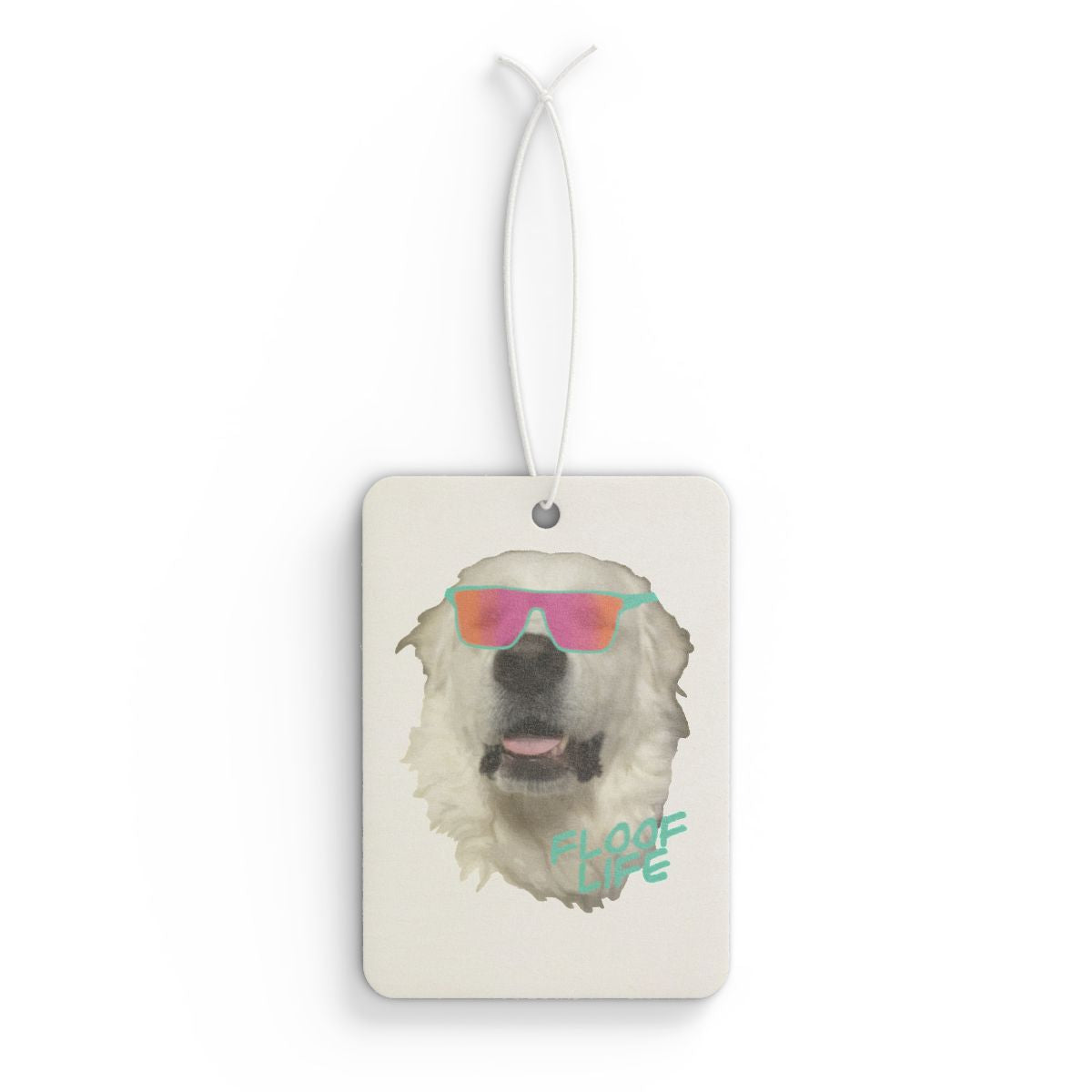 Great Pyrenees Inspired Air Freshener - Spunky & Fragrant Car Accessory