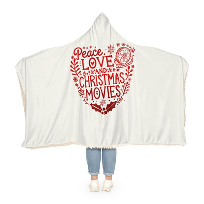 Peace, Love and Christmas Movies | Snuggle Blanket