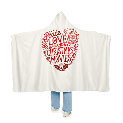 Peace, Love and Christmas Movies | Snuggle Blanket